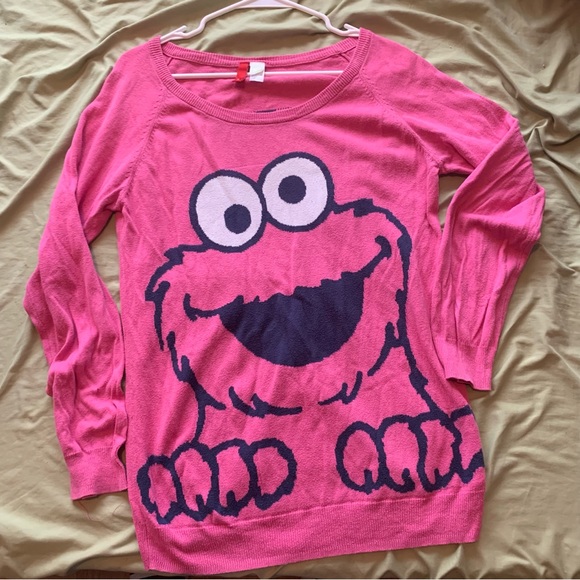 Cookie Monster knit crewneck, 4 - Picture 1 of 6